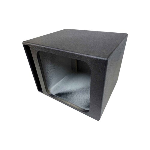 Speaker Enclosure - Poly Coat Single 8" Ported Square Woofer Hole @36Hz