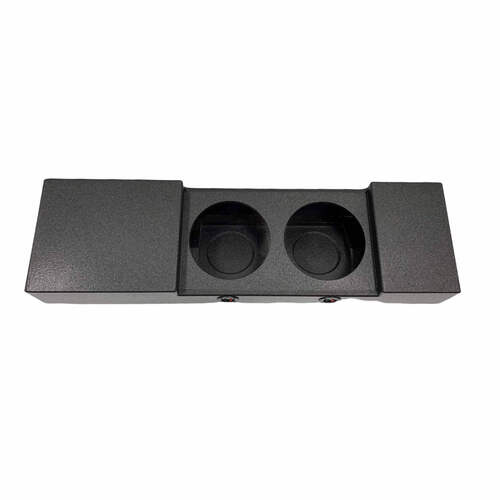 Speaker Enclosure - Polymer Coated Dual 10" Downfire Sealed, Deluxe, Ford