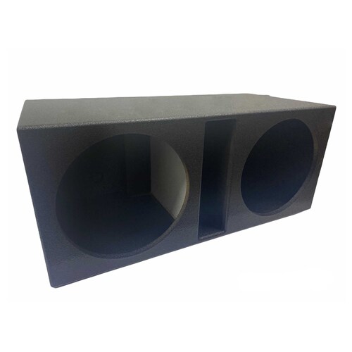 Speaker Enclosure - Polymer Coated Dual 12" Ported @39Hz