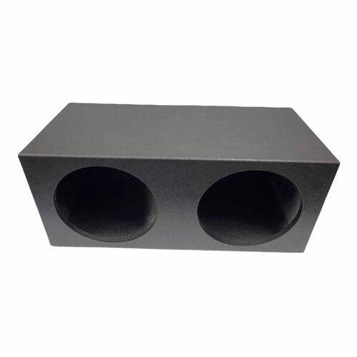 Speaker Enclosure - Poly Coated Dual 12” Sealed