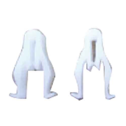 White Panel Clip - Package of 50