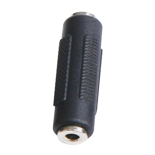 3.5 Female to Female Barrel Connector Nickel - Package of 10