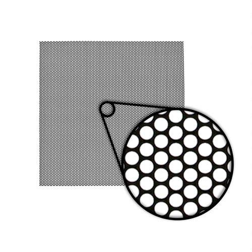 Metal Mesh Grille Material -Small Circle Pattern, 20-Pack