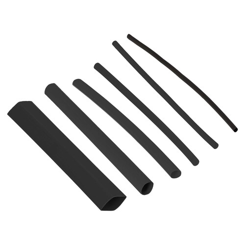 Heat Shrink Tubing Kit - 160 Pc 4 in 2:1 Assorted - Black