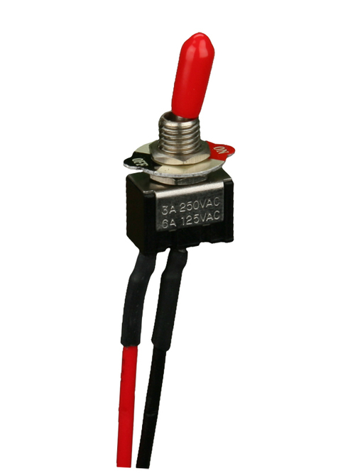 Toggle Switch Mini 20 Inch Leads On-Off  Package of 5
