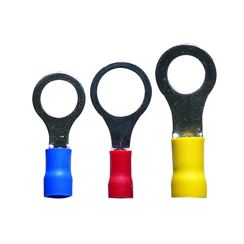 Assorted Ring Terminals 5/16 & 3/5 IN Vinyl - Retail Pack