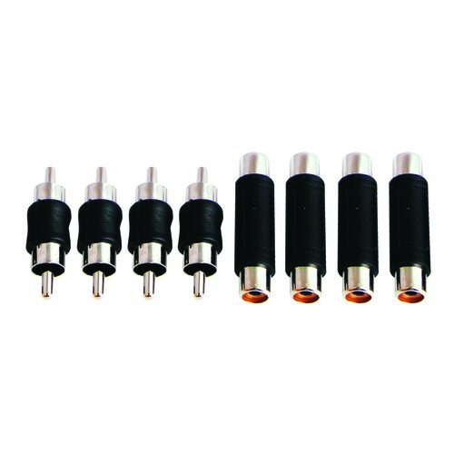 Nickel Plated RCA Couplers - Retail Pack