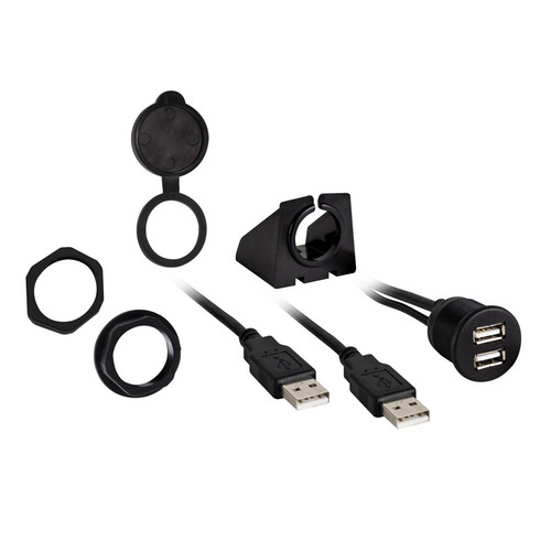 DUAL USB Pass Through Extension - Retail Pack
