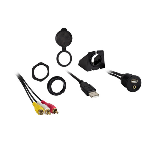 USB / 3.5MM Video to RCA Pass Through Ext - Retail Pack