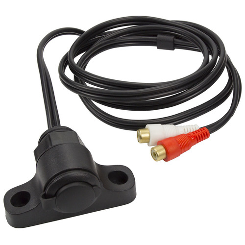 Waterproof 3.5MM Aux In to RCA - Retail Pack