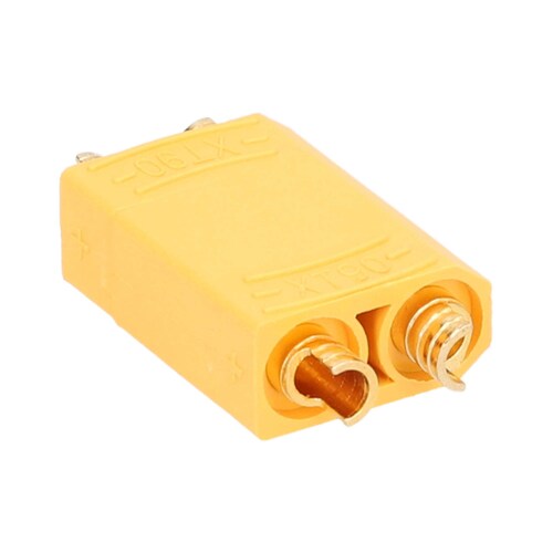 YVRT6 Install Bay Vinyl Terminal Ring Connector 12/10 Gauge #6 Yellow 100 Pack 