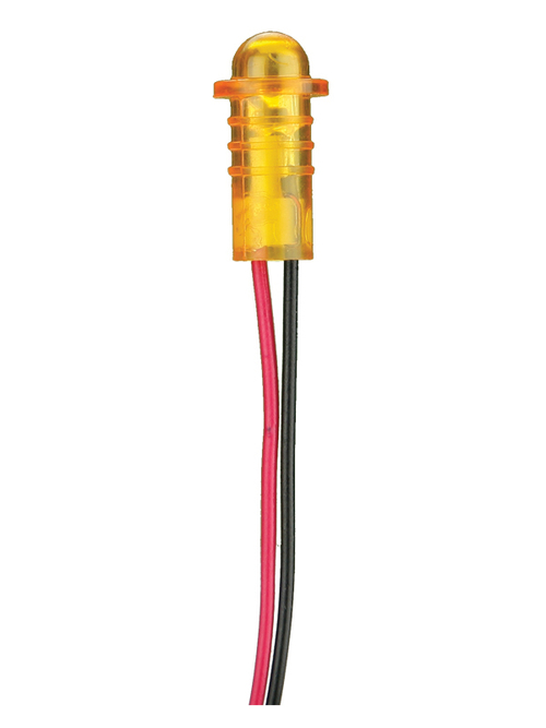 LED Indicator 3V Amber Steady - Package of 10
