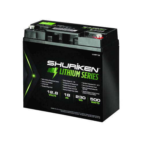 500W / 18 Amp Hours Lithium Iron Battery