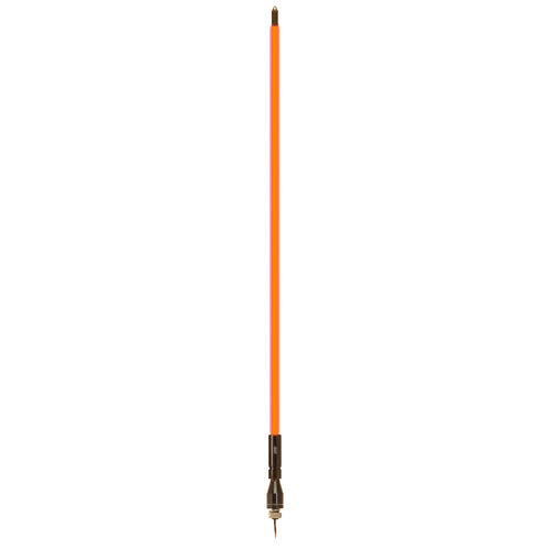Orange Fiber Optic Whip Antenna - 6 Ft