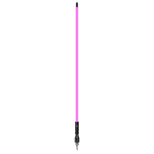 Pink Fiber Optic Whip Antenna - 6 Ft