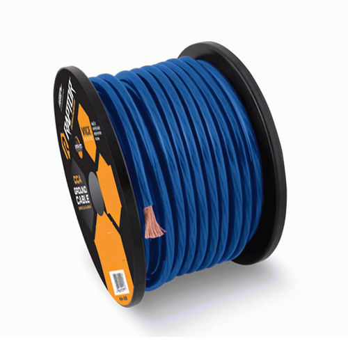 25FT 1/0AWG BLUE CCA VICE-SERIES POWER CABLE