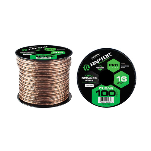 100 ft 16 AWG PRO-SERIES OFC SPEAKER WIRE