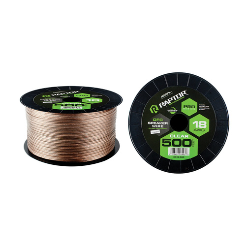 500 ft 18 AWG PRO-SERIES OFC SPEAKER WIRE