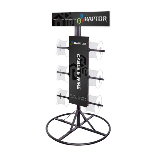 Raptor Wire Spool Display Stand