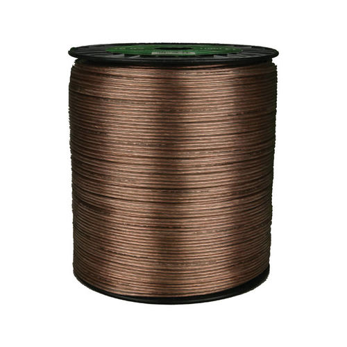 Speaker Wire 16 Gauge All Copper Clear Coil - 500 ft