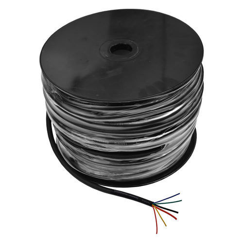 6 conductor wire - 2 speaker and 4 RGB wires  - 250ft spool