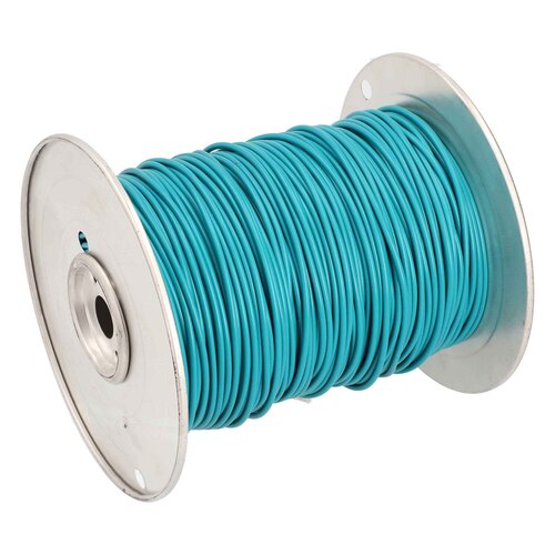 14 GA US GPT ALL COPPER PRIMARY WIRE GREEN - Coil of 500 FT