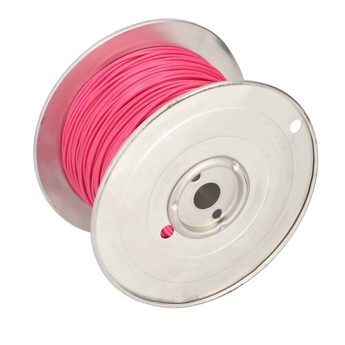 18 GA US GPT ALL COPPER PRIMARY WIRE PINK - Coil of 500 FT