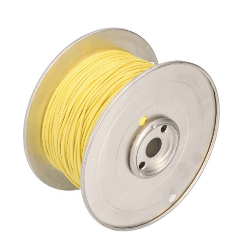 18 GA US GPT ALL COPPER PRIMARY WIRE YELLOW - Coil of 500 FT
