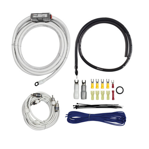 v10 4 AWG Amp Kit - 2100 W with RCA Cable