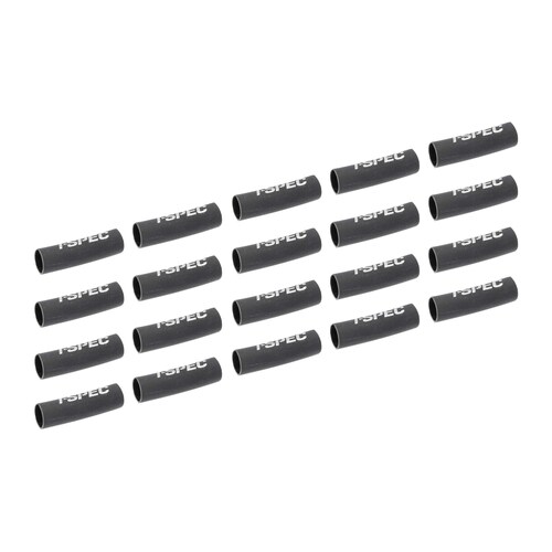 20-Piece Red and Black 10GA Ferrules - Refill Pack