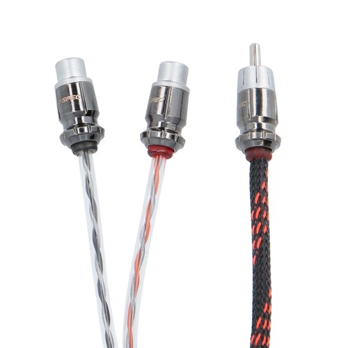RCA v12 Series 2-Channel Audio Cable - 1M-2F
