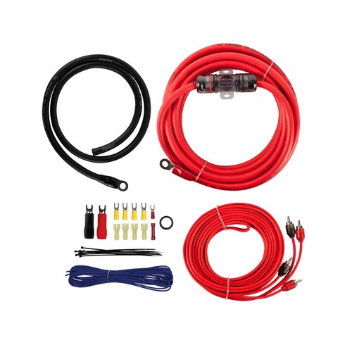 4 AWG 1000W  AMP KIT WITH RCA - V6 SERIES
