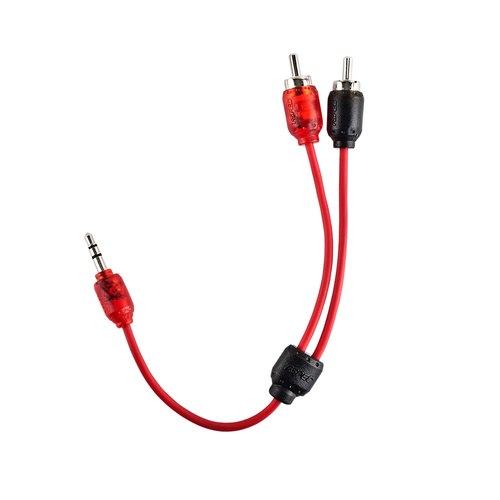 v6 Series 2-Channel RCA to 3.5MM Jack - 6 Inch