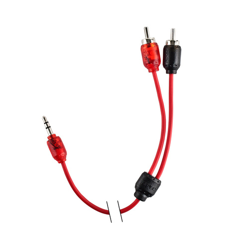 6IN RCA TO 3.5MM PLUG - V6 SERIES