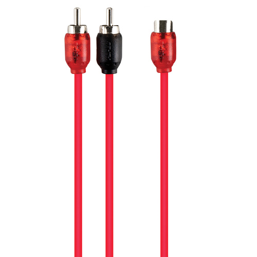 RCA v6 Series 2-Channel Audio Y Cable - 1F-2M - 10 pack