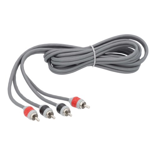 RCA v8 Series 2-Channel Audio Cable - 6 FT