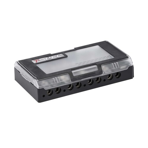 Distribution Block Dual Input 4-Way Power + Ground